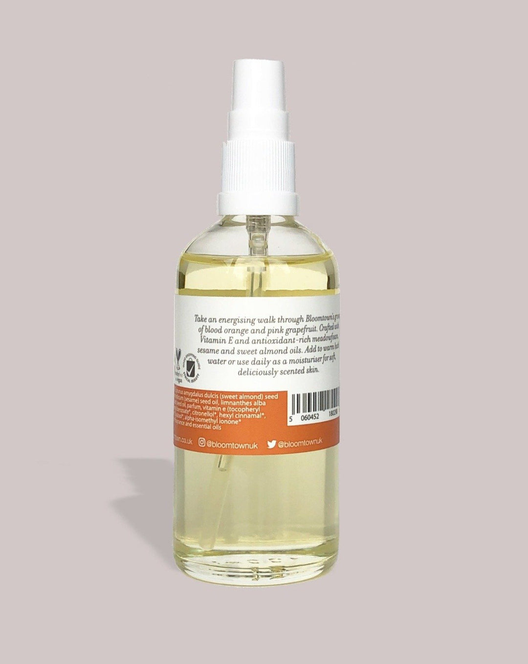BLOOMTOWN BATH & BODY OIL Body + Bath Oil - The Grove Natural Aromatherapy Body + Bath Oil |  Orange + Grapefruit | 3133