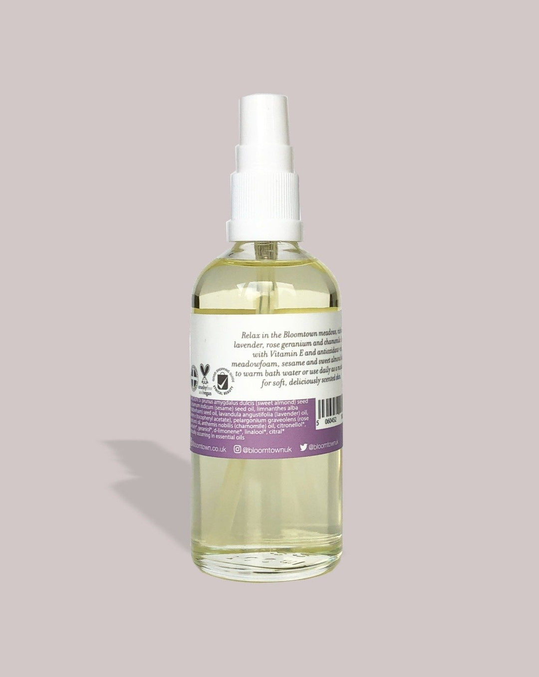 BLOOMTOWN BATH & BODY OIL Body + Bath Oil - The Meadow Natural Aromatherapy Body + Bath Oil |  Lavendar and Rose Geranium | 3133