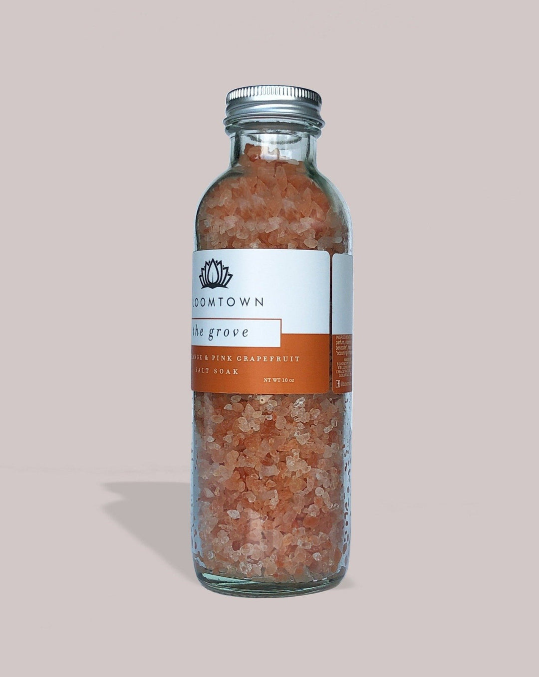 BLOOMTOWN PINK HIMALAYAN SALT SOAK Himalayan Salt Soak - The Grove Himalayan Salt Soak | Blood Orange + Pink Grapefruit | 3133