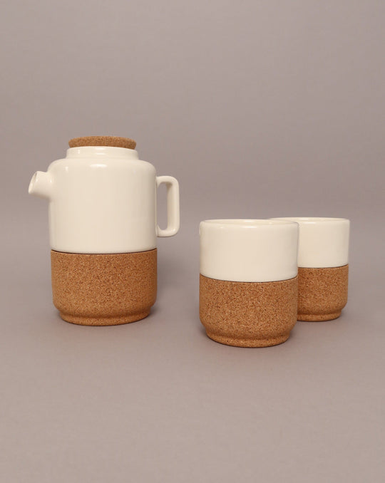 LIGA Tea Makers Tea For Two Gift Set - Cream