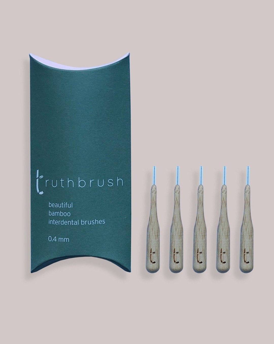TRUTHBRUSH TOOTHBRUSH Bamboo Interdental Brushes - 0.4mm