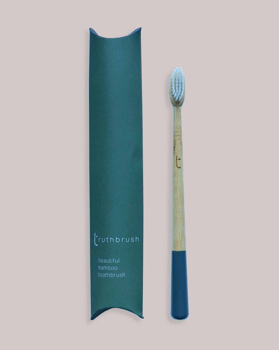 TRUTHBRUSH TOOTHBRUSH Toothbrush, Soft - Storm Grey Sustainable Bamboo Toothbrush | Soft | Storm Grey | 3133