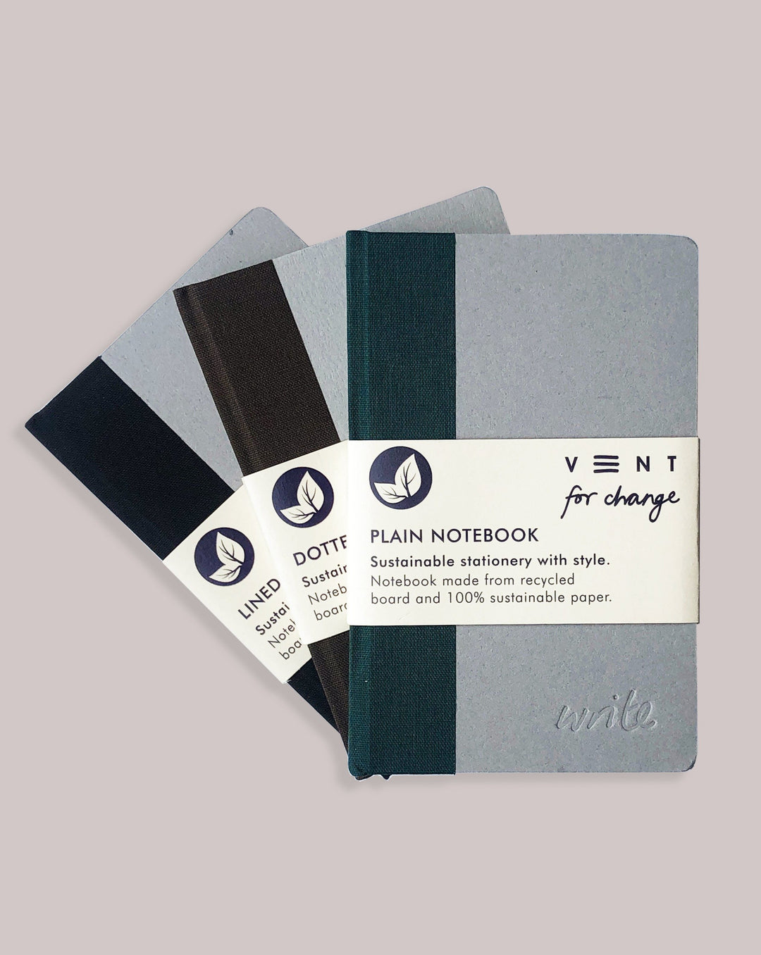 VENT FOR CHANGE NOTEBOOK 'Write' A6 Notebook - Plain Paper 'Write' A6 Notebook | Plain Paper | 3133