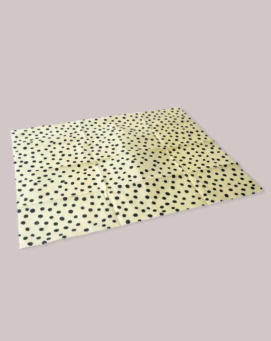 WILD AND STONE FOOD WRAPS Beeswax Food Wrap - 1 Pack. Dalmatian Print.